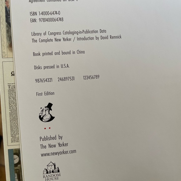 The Complete New Yorker  (Digital Encyclopedia 2005 Copyright) - Picture 13 of 15